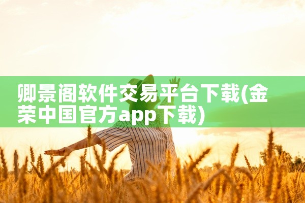 卿景阁软件交易平台下载